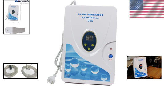 Automated Ozone Generator for Safe Drinking Water & Food Purity - User-Friendly
