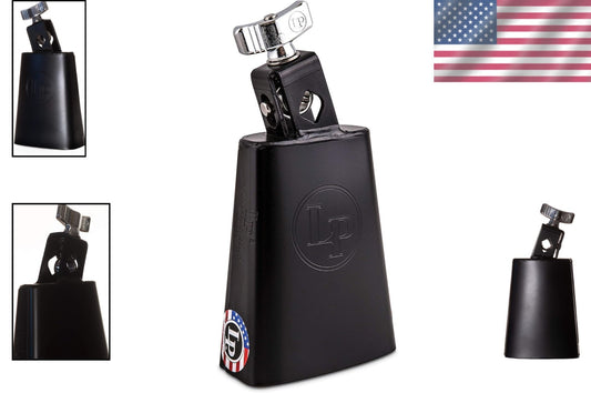 Durable LP Black Beauty Cowbell - 5" Percussion Instrument with Bright Tone
