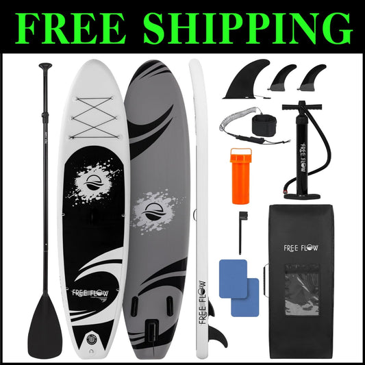 Lightweight Inflatable Paddle Board with Accessories – Ideal for All Ages