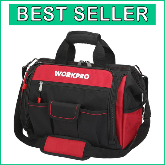 16" Multi-Compartment Tool Organizer with Waterproof Base - Ideal for Tradesmen