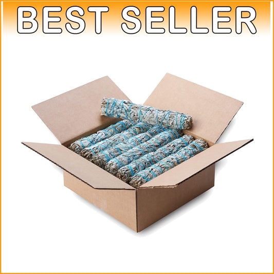 Wholesale 9" White Sage Smudge Sticks - 24 Bundles for Spiritual Growth