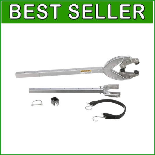 Durable Heavy Duty Transom Saver with Rubber Pads | 24 to 36 Inch Adjustable Fit