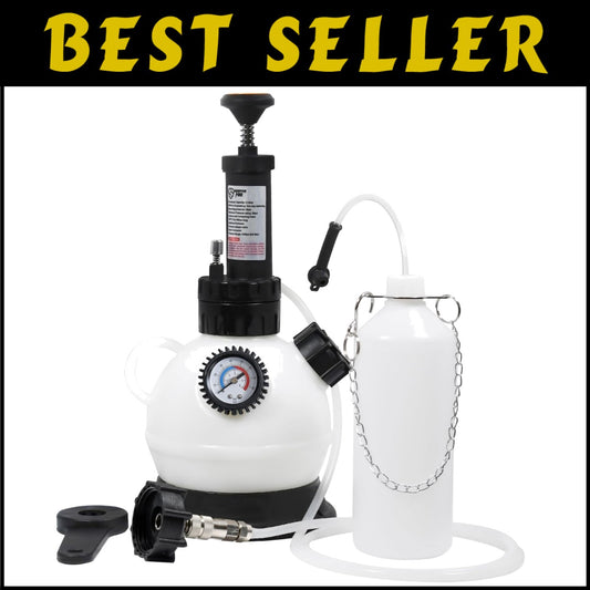 Professional 2L Brake Bleeder Fluid Pump with Pressure Gauge for European Cars