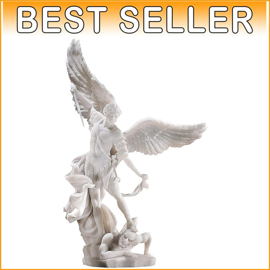 Exquisite St. Michael the Archangel Sculpture - Perfect for Home or Garden