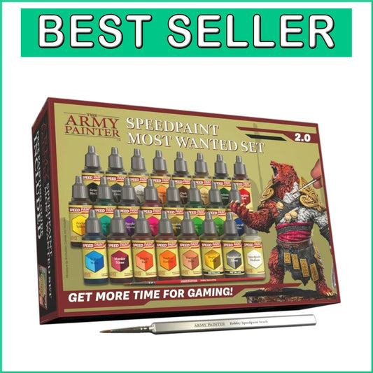 All-in-One 24 Color Speedpaint Kit for Miniature Models & Warhammer Painting