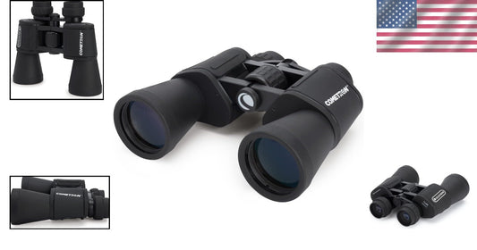 High-Performance 7x50 Binoculars with Wide Field & 50mm Objectives - Cometron