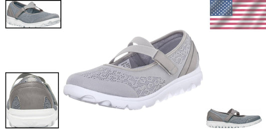 Breathable Women's Silver Travel Mary Jane Shoes - Perfect Fit for Explorers