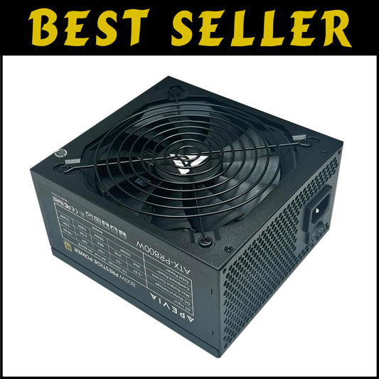 ATX-PR800W 800W Power Supply - 80 Plus Gold, RoHS Compliant, Stable DC Output
