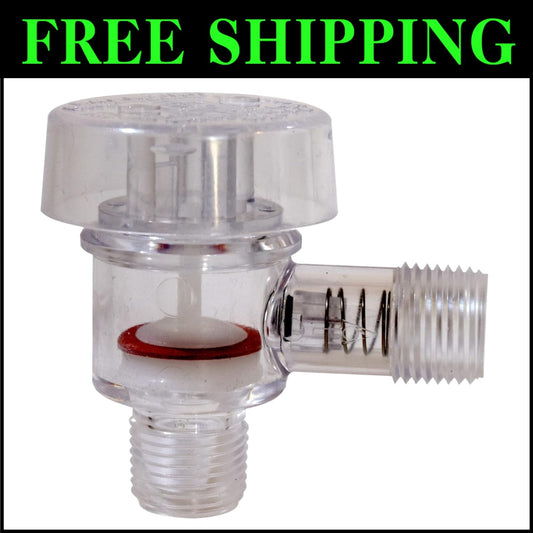 1/2" MPT Check Valve and Vacuum Breaker - Lightweight RV Plumbing Solution