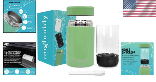 Elegant Vacuum-Sealed Storage Container with 300ml Glass Jar - Keeps Food Fresh