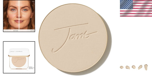 Cruelty-Free Mineral Foundation Refill with SPF - Perfect for All Skin Types