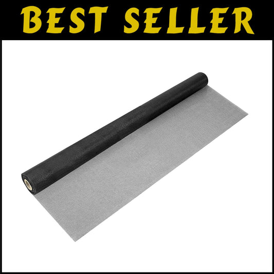 Breathable Adjustable Fiberglass Screen Mesh Roll 96"x100' - DIY Replacement Kit