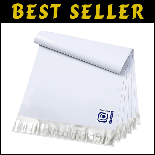 Heavy-Duty 7.5x10.5" Waterproof Poly Mailers - 1000 Pcs Self-Adhesive Envelopes