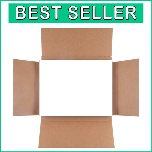 Full-Sheet White Adhesive Labels - 500 Sheets 8-1/2" x 11" for Laser & Inkjet