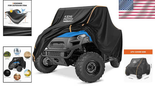 Durable All-Weather Protection UTV Cover - Fits Polaris Ranger and CFMOTO Zforce