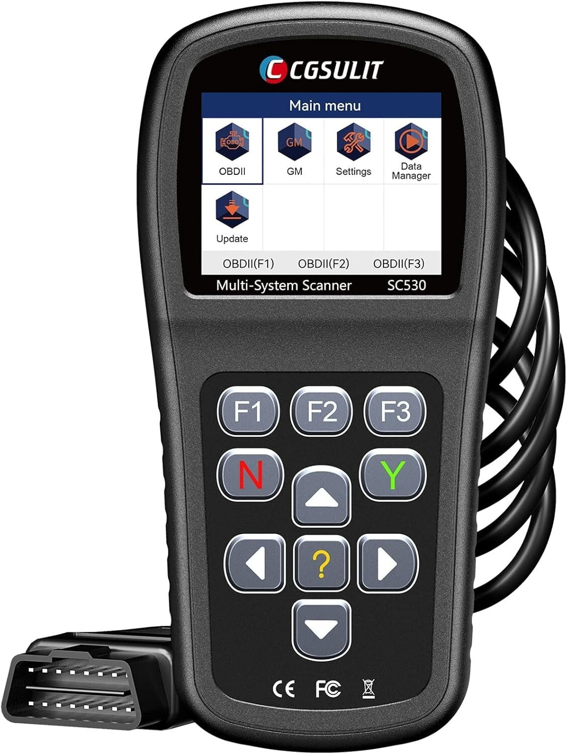 30+ Functions Chevy/GMC Code Reader with Battery Registration & Lifetime Updates