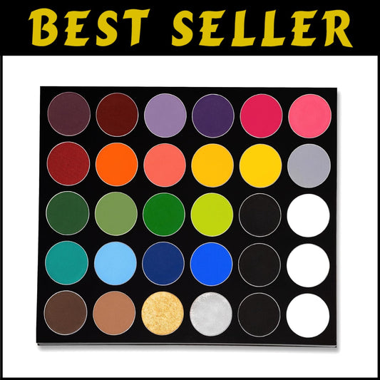 Lightweight Magnetic 30-Color Face & Body Paint Palette - Professional Quality