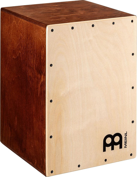 Versatile Cajon Drum with Steel Snares - Play Anywhere, No Experience Needed