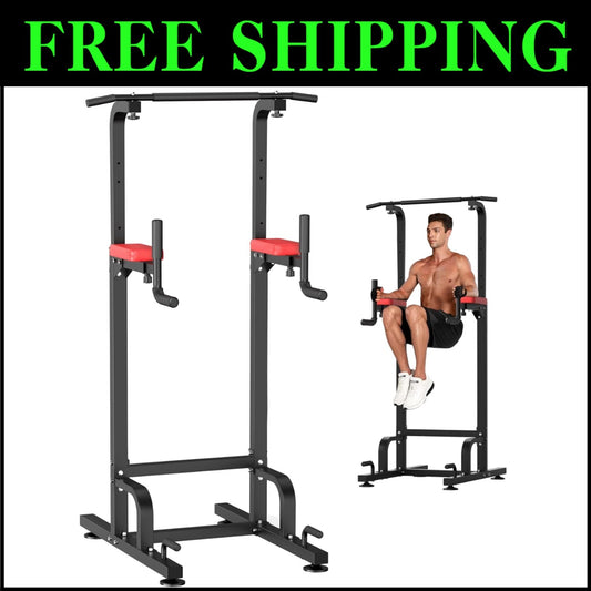 Multi-Functional Power Tower with Weight Support for Family-Friendly Training