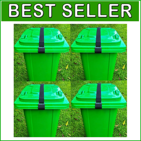 Effective Double Claw Design Trash Can Locks – Universal Fit for 28-96 Gallons