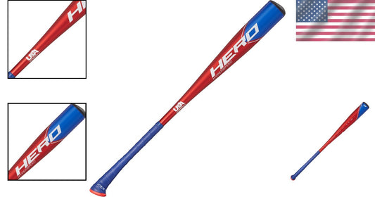 Youth Baseball Bat 29" 17 Oz - Light Aluminum, Speed Balanced for Beginners