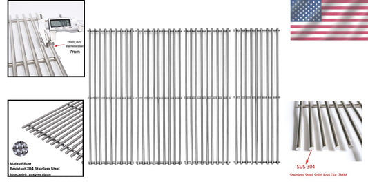 Chargriller Compatible 4-Pack Stainless Steel Cooking Grids - Durable & Reliable