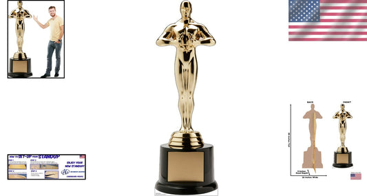 Easy Assembly 88" Tropical Cardboard Cutout – Ideal for Memorable Celebrations