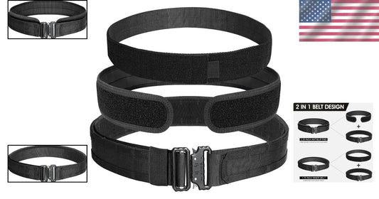 Adjustable Tactical Molle Combat Belt - Ultimate Gear Storage for Professionals