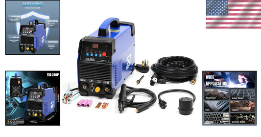 Versatile 3-in-1 TIG Welder for Aluminum, Stainless Steel & More – 110/220V