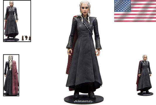 Emilia Clarke Inspired 6" Daenerys Targaryen Figure – 12+ Articulation Points