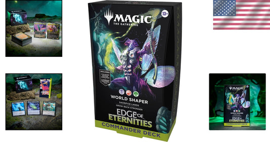 Edge of Eternities World Shaper Commander Deck - 100 Cards Plus Foil Boosters