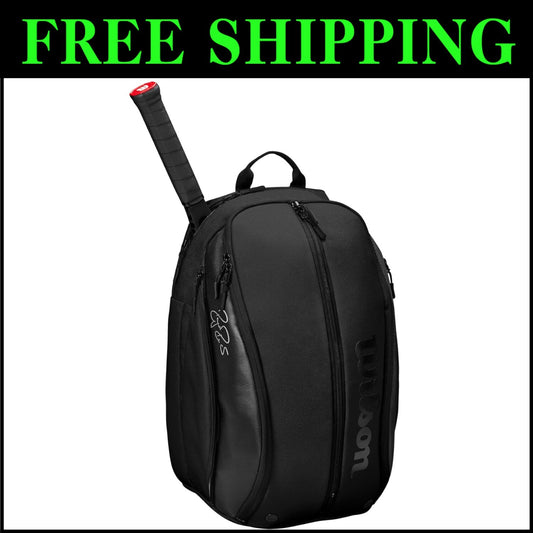 Functional Tennis Backpack - 2-Racket Compartment with Thermoguard Pocket