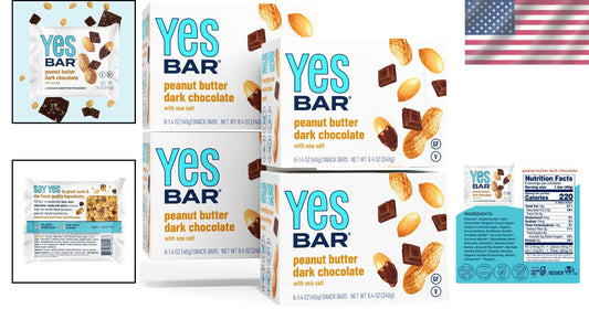 Decadent Peanut Butter Dark Chocolate Protein Bars – Low Sugar, Vegan & Paleo