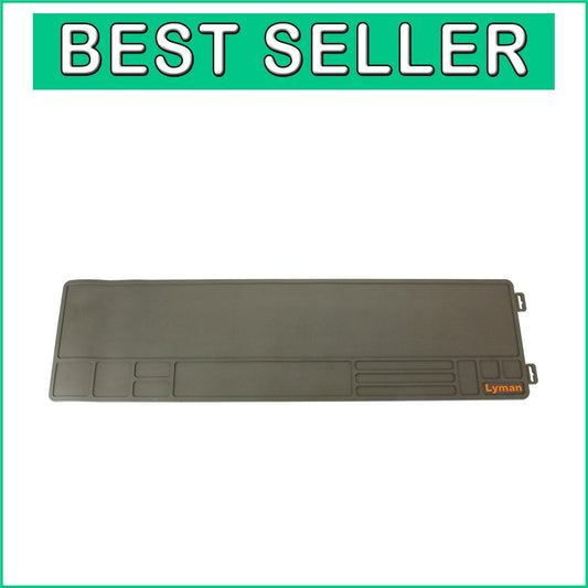 Durable 10'' x 36'' Chemical Resistant Gun Cleaning Mat for Safe Maintenance