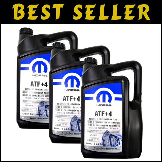 ATF+4 Synthetic Automatic Transmission Fluid 5L - 3 Pack for Optimal Performance