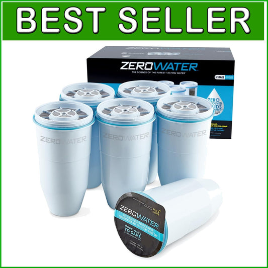 Eco-Friendly 5-Stage Replacement Filters from Culligan, 6-Pack for Pure Water