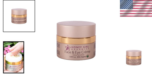 Delicate 1.75 Oz Face & Eye Moisturizer – Organic & Cruelty-Free Formula