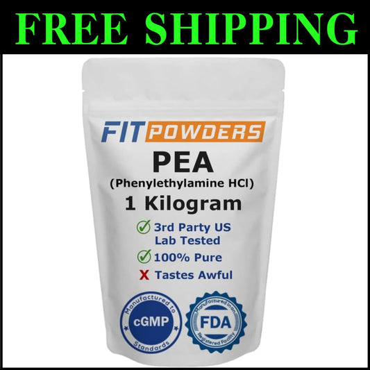 Pure Phenylethylamine HCl Powder - Cognitive Boost & Mood Enhancement 1kg