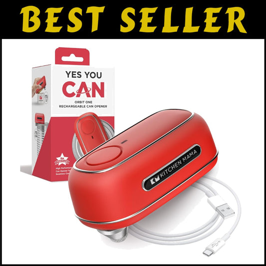 Elegant Orbit One Automatic Can Opener - Smooth Edge, Professional Blade Design