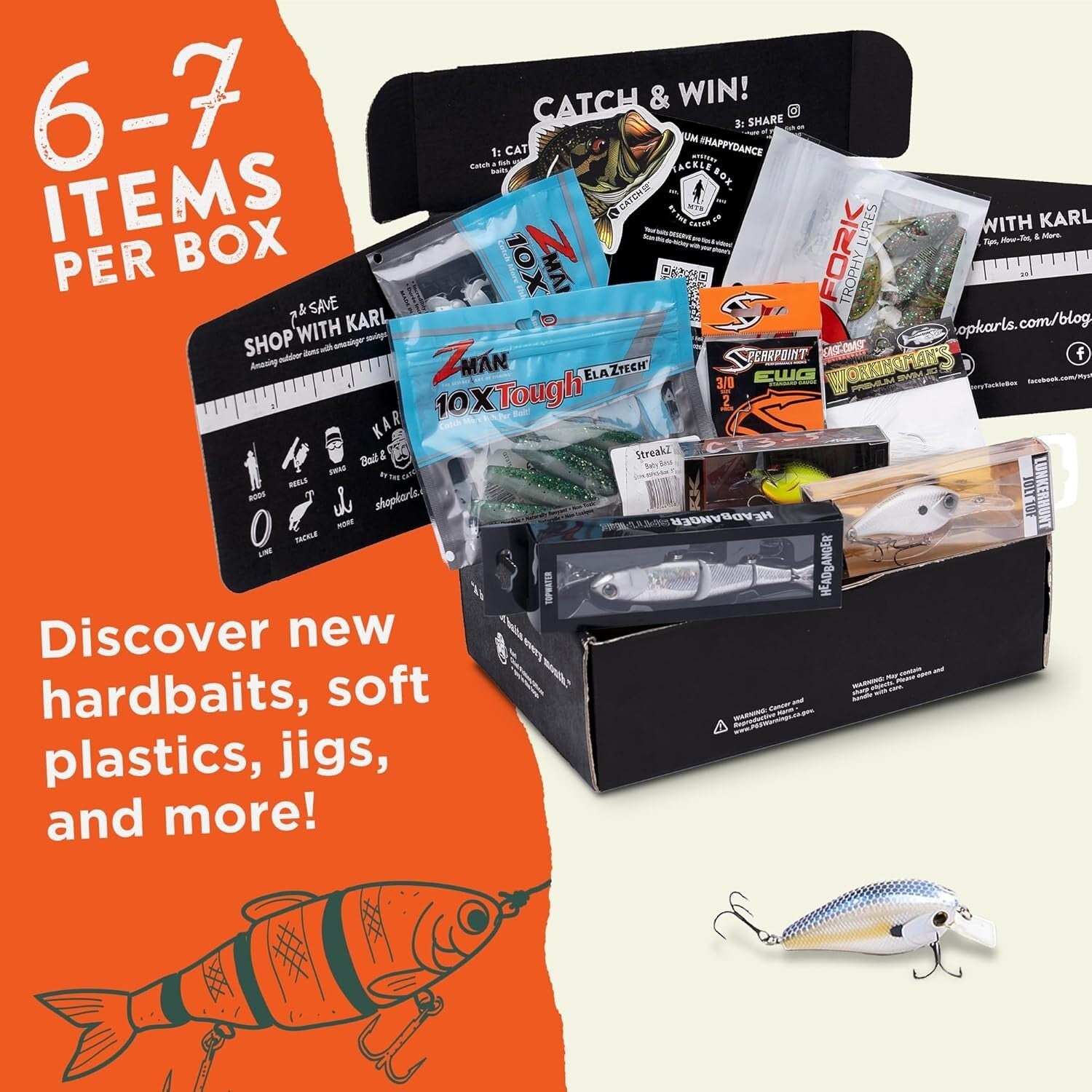 Mystery Tackle Box PRO | Premium Bass Fishing Kit with Exclusive Lures
