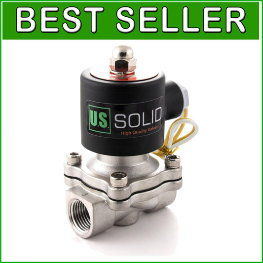 1/2 Inch Electric Solenoid Valve with VITON Seal for Water & Air Applications