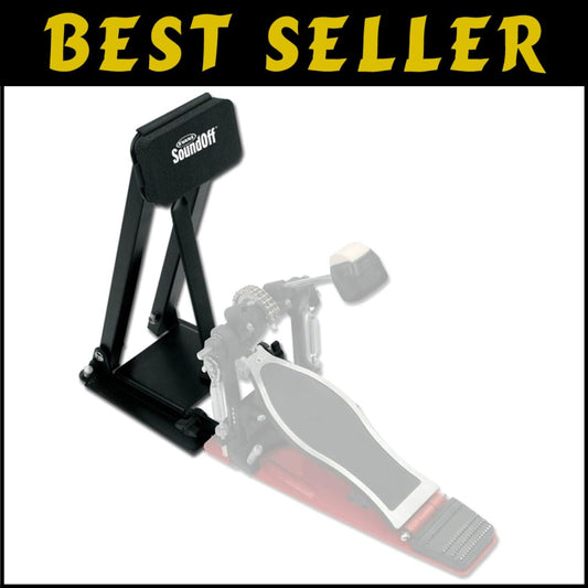 Durable RealFeel Practice Pad for Bass Pedals - Acoustic Substitute for Drummers