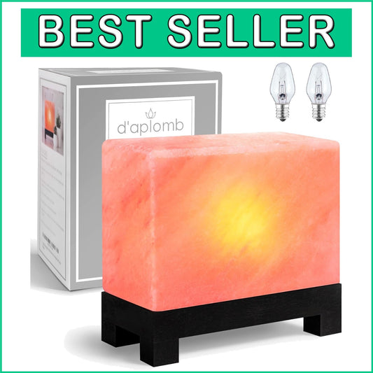 Authentic Himalayan Crystal Lamp: Hand-Carved, Ambient Lighting for Any Room