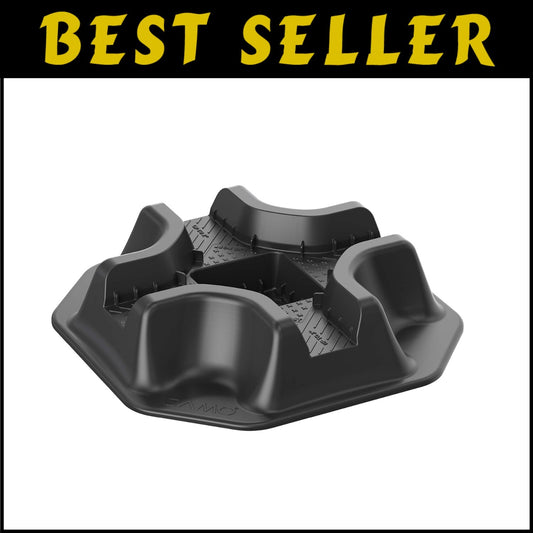 8-Pack Heavy Duty Deck Block Foundation Support Base - UV-Protected & Versatile