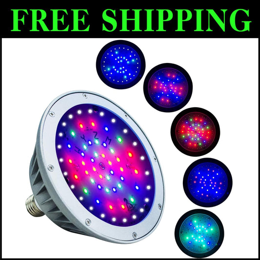 Durable Waterproof 40W 120V RGBW LED Pool Light for Stunning Underwater Effects