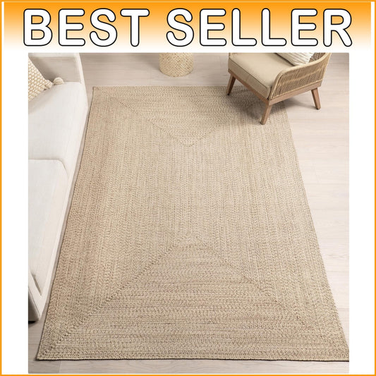 Durable 2' x 8' Hand Braided Indoor/Outdoor Area Rug - Pet-Friendly Luxury