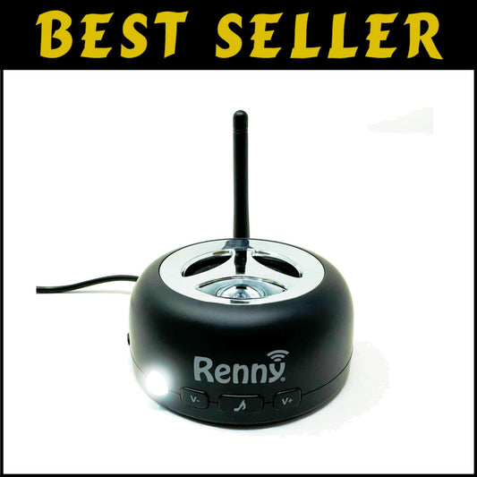 Wireless Bluetooth Speaker with 117dB Ringer & Caller ID for Noisy Environments