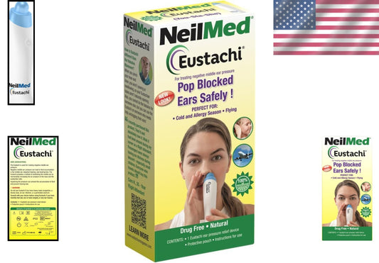 Portable Eustachian Tube Exerciser with Carrying Case - Treat Ear Pressure