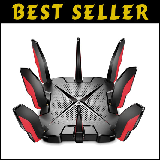 High-Speed Gigabit AX6600 Router with HomeShield Security for Large Homes