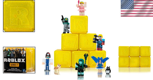 Celebrity Collection Series 7 Mystery Figure 6-Pack with Exclusive Virtual Codes